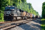 NS 9824 leads 173 south at South Roddy